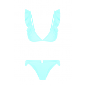                       Arielle dwuczęściowy strój kąpielowy, błękitny