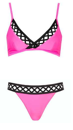 Inessa Bikini, Neon Pink - All Products