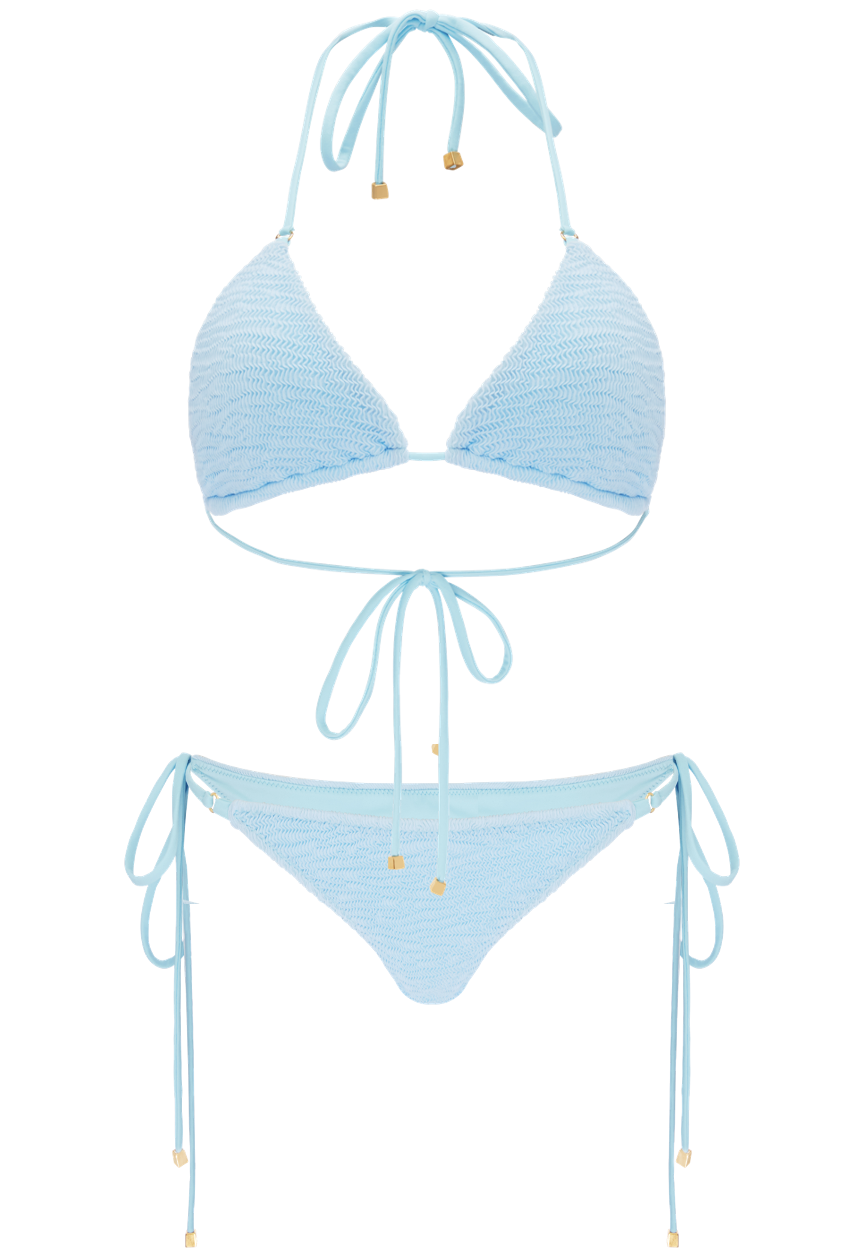                     Laura two-piece swimsuit, light blue