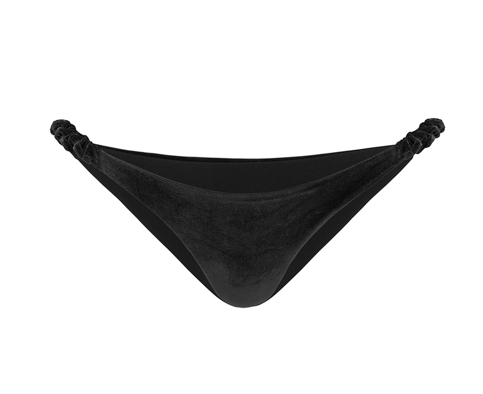                                                         Eve bikini brief, black velvet