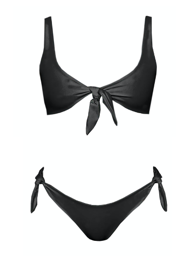     Tina two-piece swimsuit, black