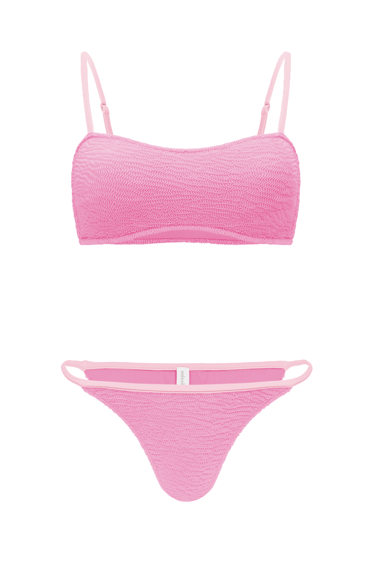                                 Dita two-piece swimsuit, pink