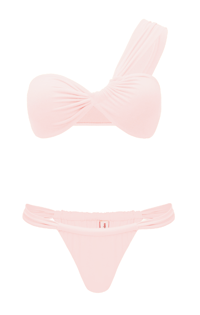                                 Kiki two-piece swimsuit, light pink