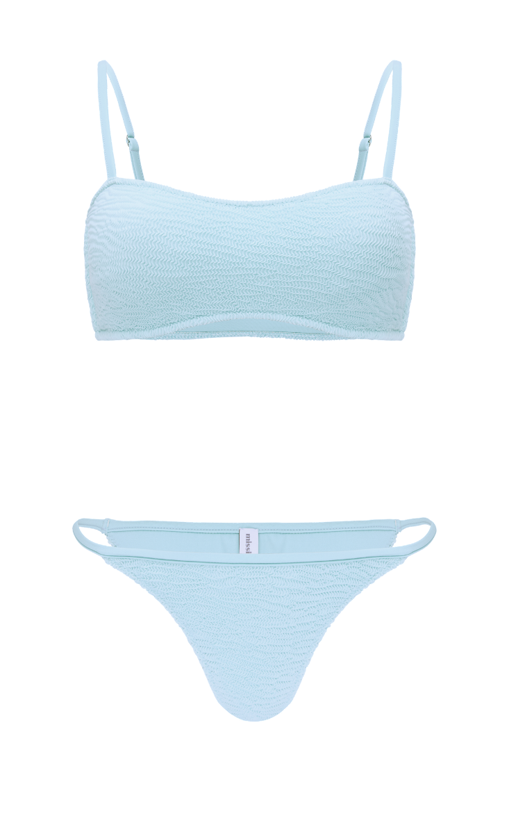                                     Dita two-piece swimsuit, light blue