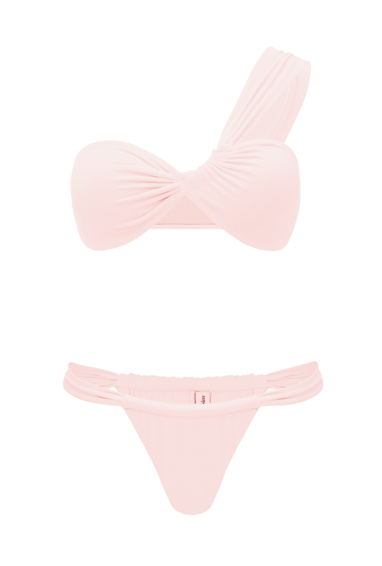                  Kiki two-piece swimsuit, light pink