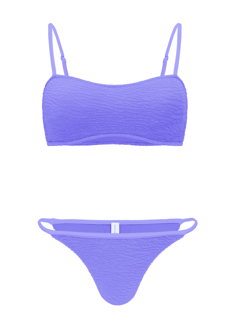                         Connie two-piece swimsuit, purple