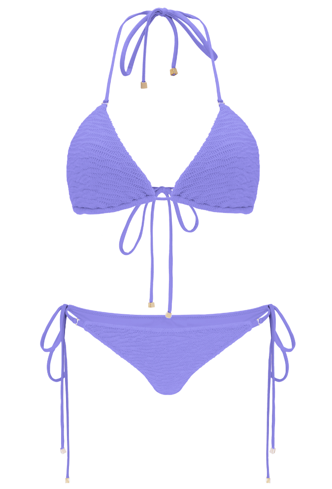                        Laura two-piece swimsuit, purple
