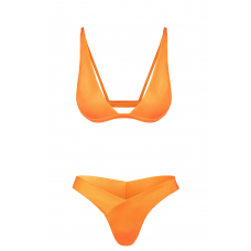                Bea two-piece swimsuit, orange