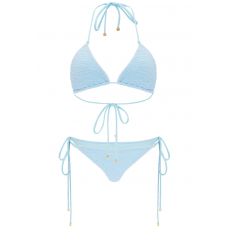                      Laura two-piece swimsuit, light blue