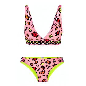                  Ines Bikini, Pink Leopard